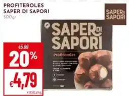 Pan Profiteroles SAPER DI SAPORI offerta