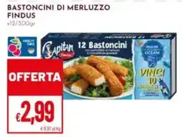 Pan Bastoncini di merluzzo FINDUS x12 offerta