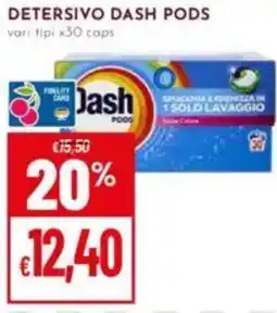 Pan Detersivo DASH PODS offerta