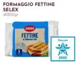 Pan Formaggio fettine SELEX offerta