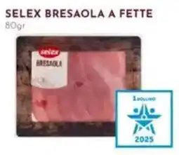 Pan Selex bresaola a fette offerta