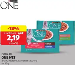 ALDI Purina one one wet offerta