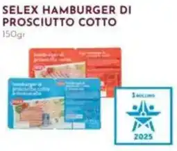 Pan Selex hamburger di prosciutto cotto offerta