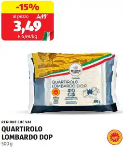 ALDI Regione che vai quartirolo lombardo dop offerta
