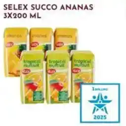 Pan Selex succo ananas offerta