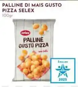 Pan Palline di mais gusto pizza SELEX offerta