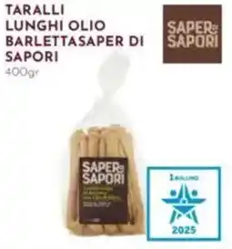 Pan Taralli lunghi olio barletta SAPER DI SAPORI offerta