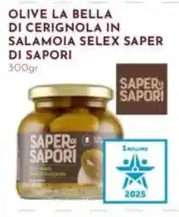 Pan Olive la bella di cerignola in salamoia selex saper di sapori offerta