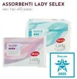 Pan Assorbenti lady SELEX offerta