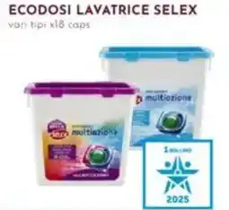 Pan Ecodosi lavatrice SELEX offerta