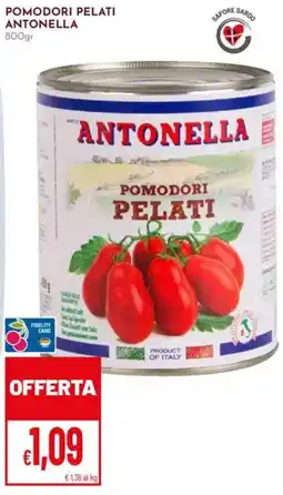 Pan Pomodori pelati ANTONELLA offerta