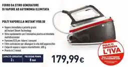 Unieuro POLTI Fferro da stiro generatore offerta