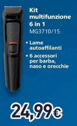 Unieuro PHILIPS Kit multifunzione 6 in 1 offerta