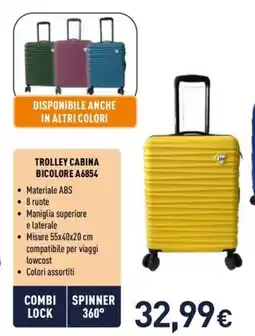 Unieuro JOIAHOME TROLLEY CABINA BICOLORE A6854 offerta