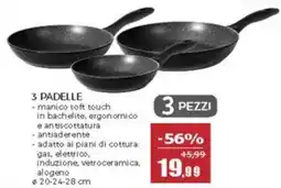 Happy Casa 3 padelle offerta