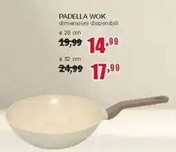 Happy Casa Padella wok Ø28 cm offerta