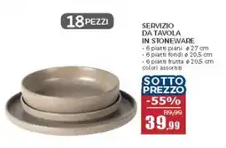 Happy Casa Servizio da tavola in stoneware offerta
