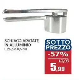 Happy Casa Schiacciapatate sotto in alluminio offerta