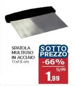 Happy Casa Spatola multiuso in acciaio offerta
