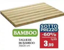 Happy Casa Bamboo tagliere in bamboo offerta