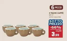 Happy Casa 6 tazze caffè offerta