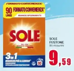 Happy Casa Sole fustone 90 misurini offerta
