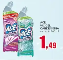 Happy Casa Ace wc gel candeggina vari tipi offerta
