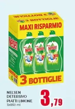 Happy Casa NELSEN detersivo piatti limone offerta