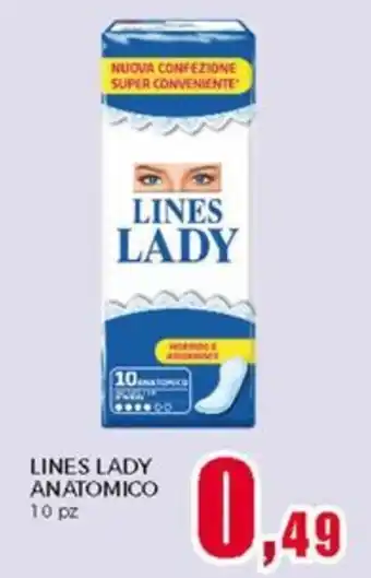 Happy Casa LINES Lady anatomico offerta