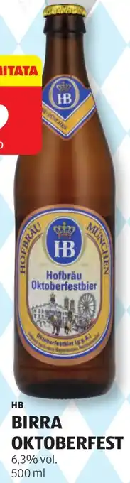 ALDI Hb birra oktoberfest offerta