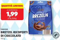 ALDI Choceur bretzel ricoperti di cioccolato offerta