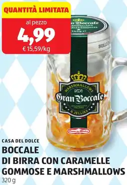 ALDI Casa del dolce boccale di birra con caramelle gommose e marshmallows offerta