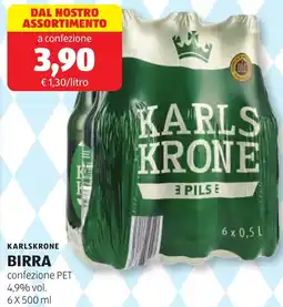 ALDI Karlskrone birra offerta