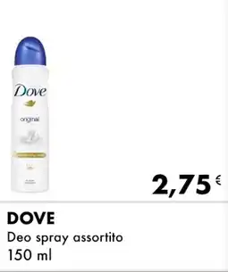 Iper Tosano DOVE Deo spray assortito offerta