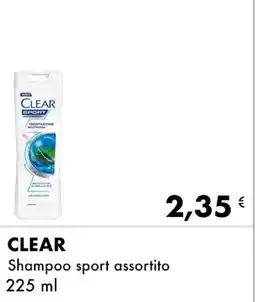 Iper Tosano CLEAR Shampoo sport assortito offerta