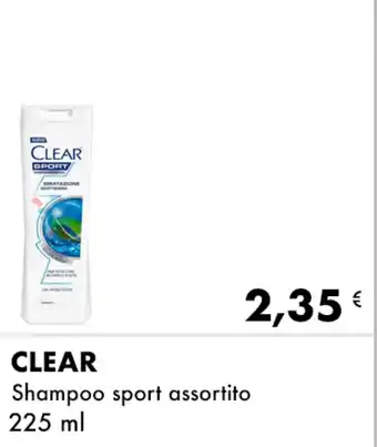 Iper Tosano CLEAR Shampoo sport assortito offerta
