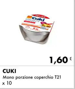 Iper Tosano CUKI Mono porzione coperchio T21 offerta