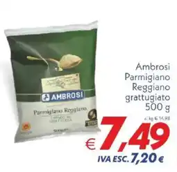 Iper Super Conveniente Ambrosi Parmigiano Reggiano grattugiato offerta