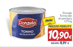 Iper Super Conveniente Donzela Tonno olio di semi latta offerta