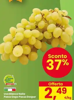 Interspar Uva Bianca Italia Passo Dopo Passo Despar offerta