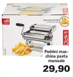 Alvama Pedrini macchina pasta manuale offerta