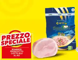 Vantaggio Cash&Carry Bombieri prosciutto cotto blu offerta