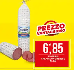 Vantaggio Cash&Carry Bombieri salame ungherese offerta