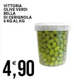 Vantaggio Cash&Carry Vittoria olive verdi bella di cerignola offerta