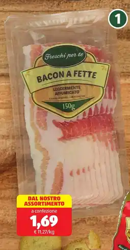 ALDI Freschi per te bacon a fette offerta