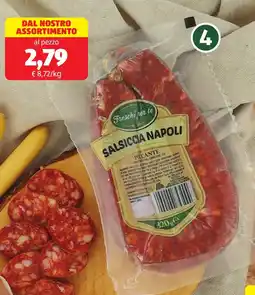 ALDI Freschi per te salsiccia napoli offerta