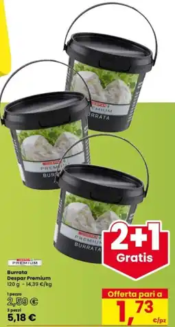 Interspar Burrata Despar Premium offerta