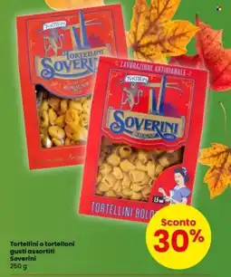 Interspar Tortellini o tortelloni gusti assortiti Soverini offerta