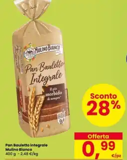 Interspar Pan Bauletto integrale Mulino Bianco offerta