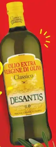 Iper Super Conveniente Desantis Olio extra vergine di oliva classico offerta